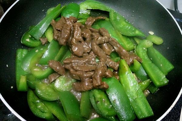 青椒炒牛肉（牛排）的做法图解10