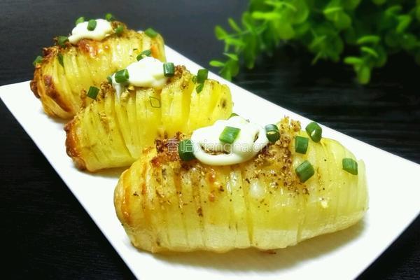 烤风琴土豆的做法图解6