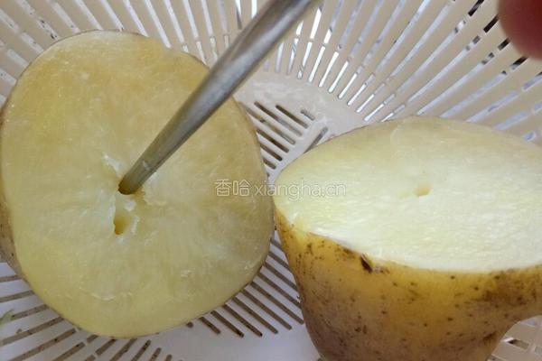 香菜土豆泥的做法图解2
