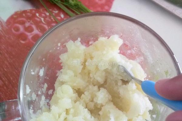 香菜土豆泥的做法图解3
