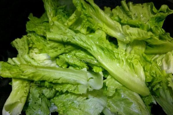 炒生菜的做法图解5
