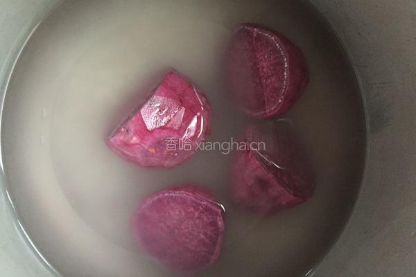 紫薯稀饭（高压锅版）的做法图解3