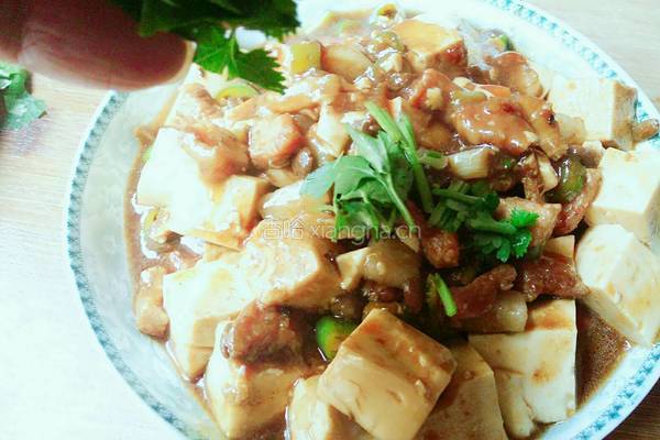 酱烧豆腐的做法图解11