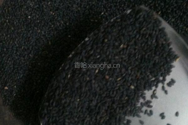 黑芝麻糊的做法图解1
