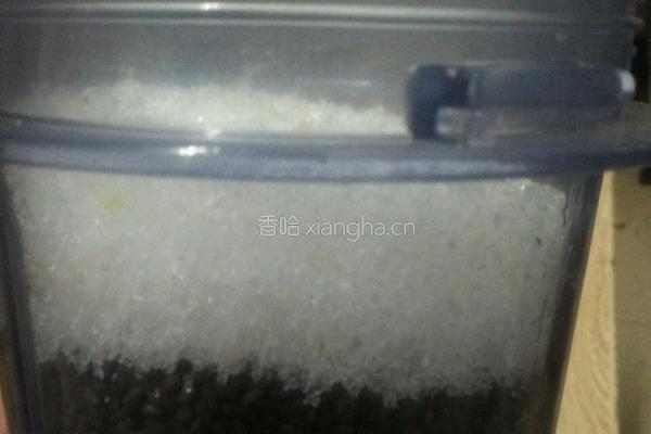 黑芝麻糊的做法图解3