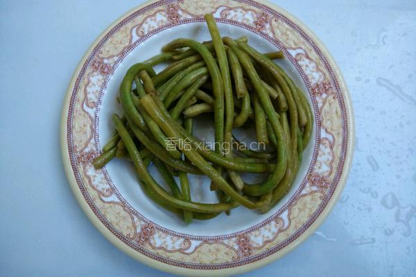 酸豆角炒肉末的做法图解2