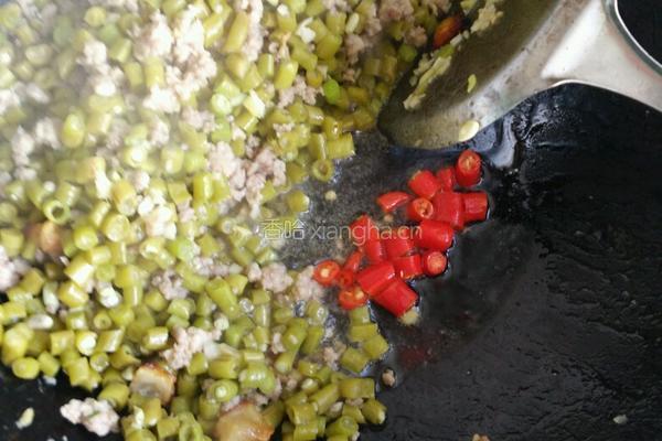 酸豆角炒肉末的做法图解9