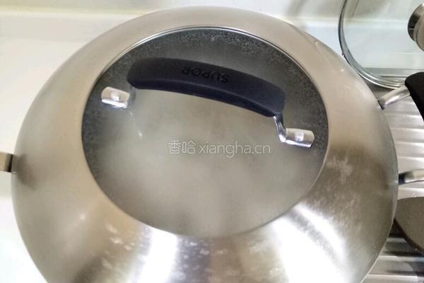 蘑菇炒肉的做法图解4
