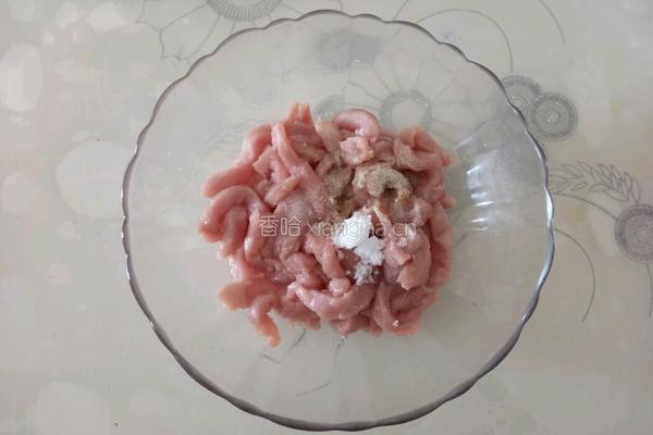 京酱肉丝的做法图解3