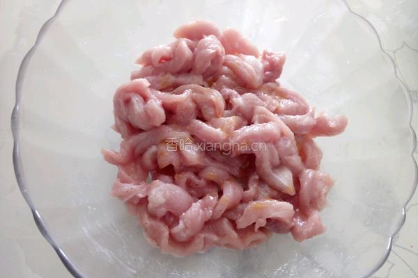 京酱肉丝的做法图解5