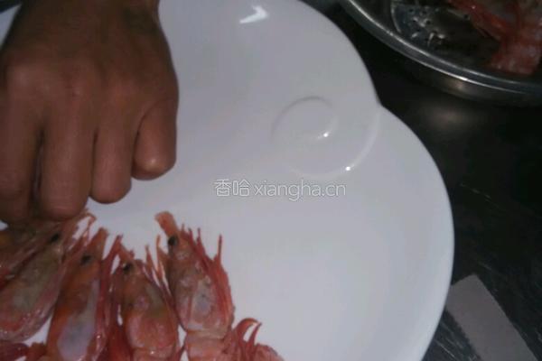 红烧红虾的做法图解1