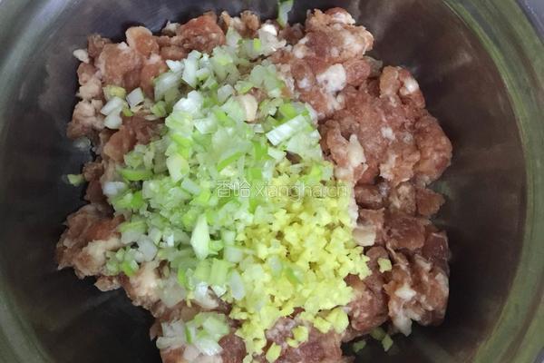香菇糯米丸子的做法图解2