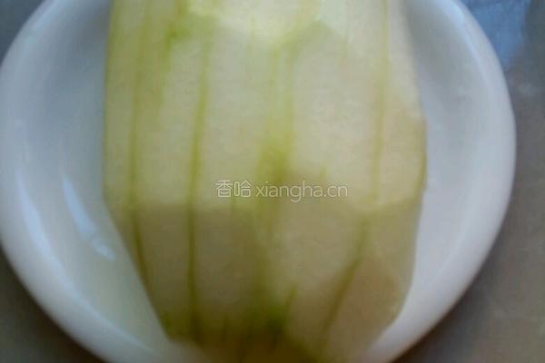 肉末冬瓜片的做法图解1