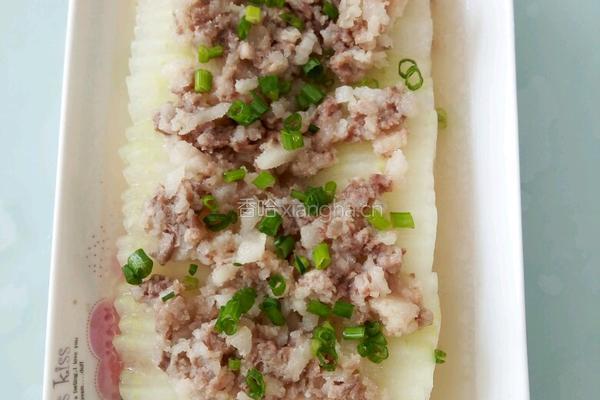 肉末冬瓜片的做法图解5