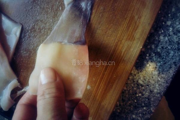 炒鱿鱼的做法图解2