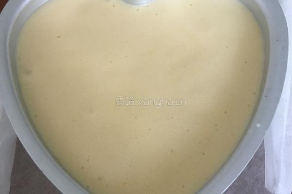 六寸爱心蛋糕的做法图解16