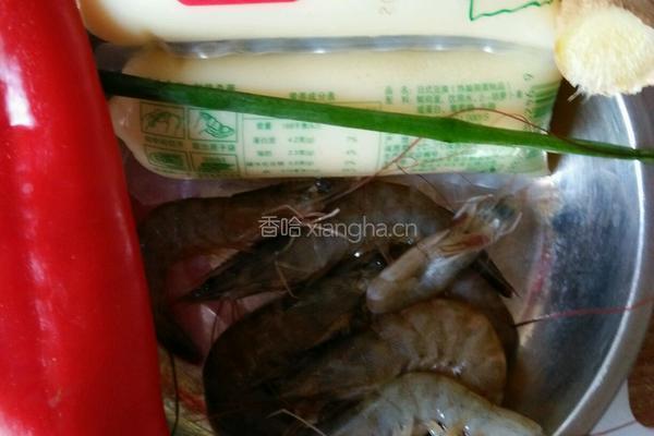 虾仁蒸豆腐的做法图解1
