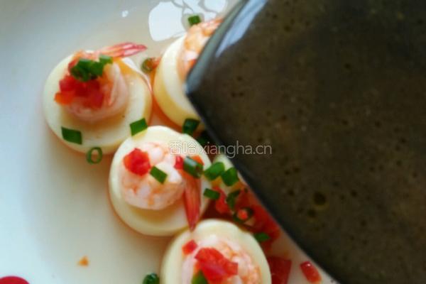虾仁蒸豆腐的做法图解8