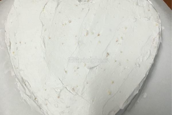 爱心水果蛋糕的做法图解8