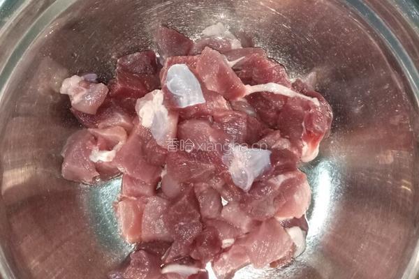 果蔬糖醋肉段的做法图解1