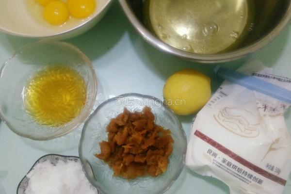 红枣戚风蛋糕8寸的做法图解1