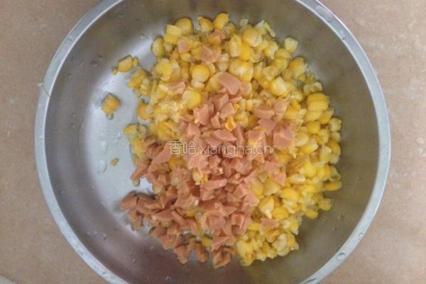 香煎玉米饼的做法图解2