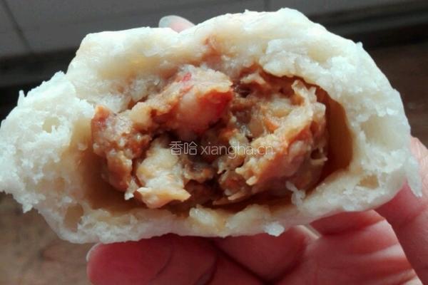 鲜虾肉包的做法图解10