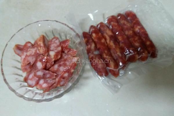 一见倾心（西芹炒香肠）的做法图解3