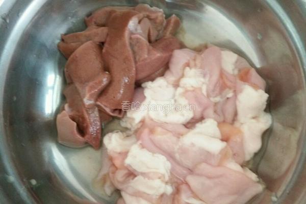 猪杂粥的做法图解2