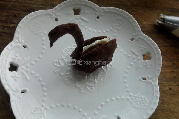 黑天鹅泡芙的做法图解13