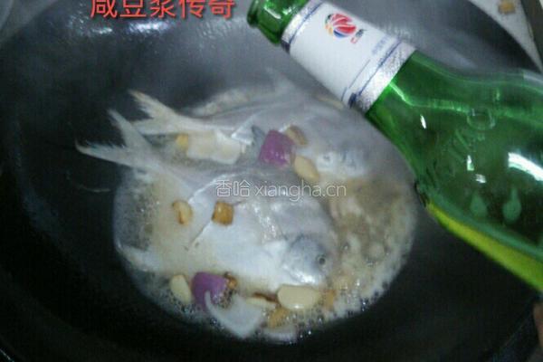 家烧白鲳鱼的做法图解4