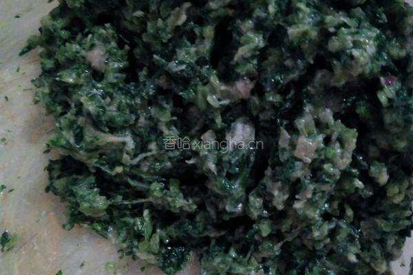 芹菜肉末馅饼的做法图解3