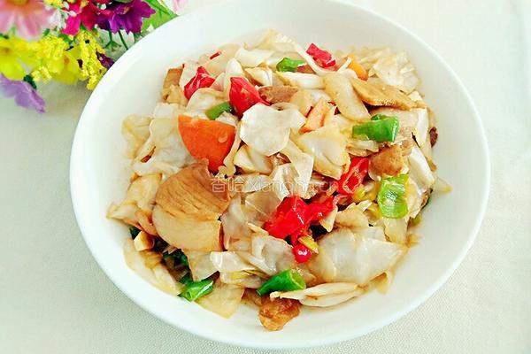 肉片炒酸菜的做法图解6