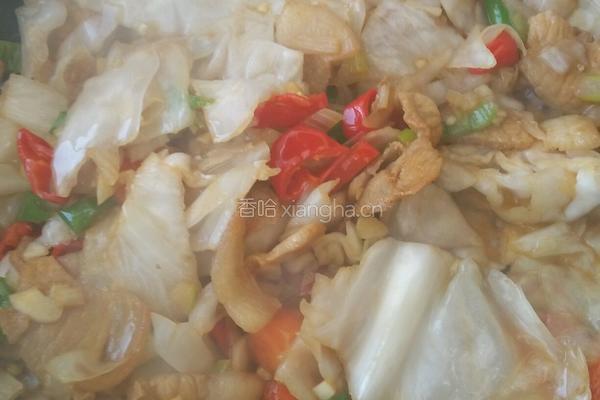 肉片炒酸菜的做法图解5