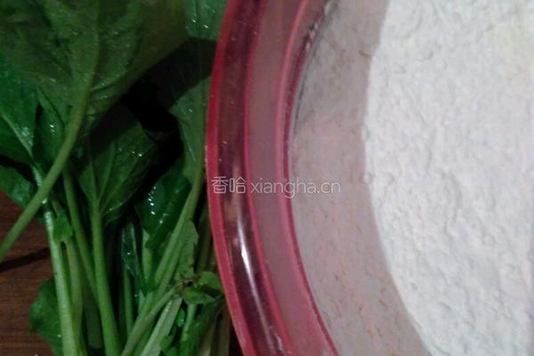 白菜蒸饺的做法图解1