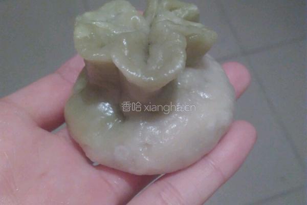 白菜蒸饺的做法图解15