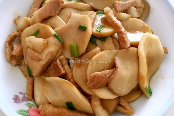 杏鲍菇炒肉的做法图解8