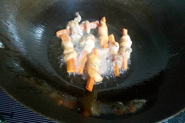 胡萝卜鸡肉卷的做法图解8
