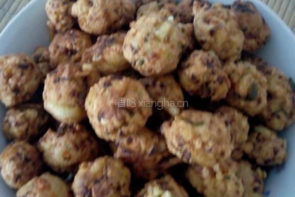 炸豆腐罗卜丸子的做法图解5