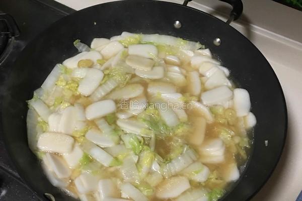 美味汤年糕的做法图解5
