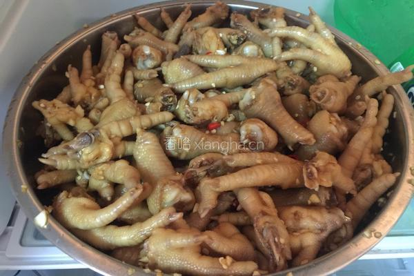 凉拌酸辣鸡脚的做法图解8