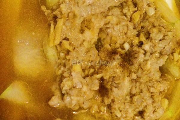 冬瓜豆腐蒸肉饼的做法图解7