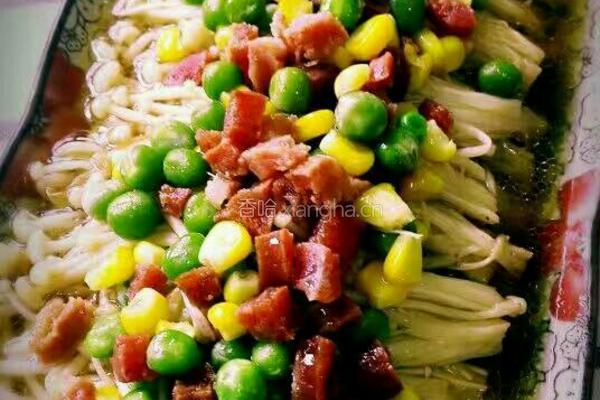 泰味金针菇的做法图解3