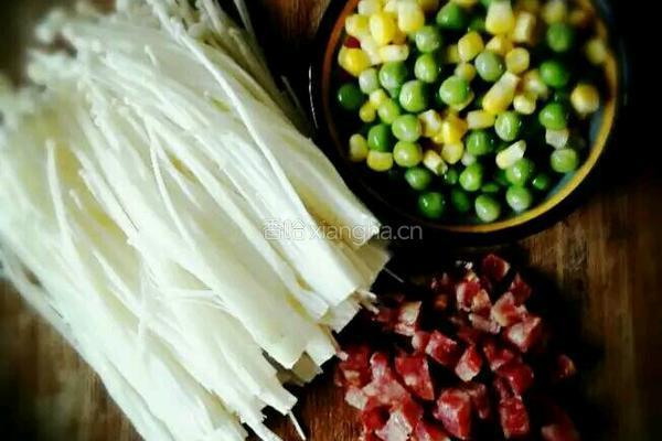 泰味金针菇的做法图解1