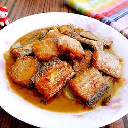 刀鱼扒白菜的做法[图]