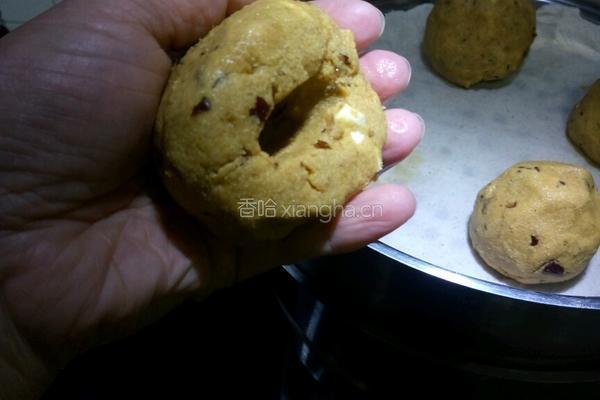 红枣板栗玉米面窝头的做法图解6