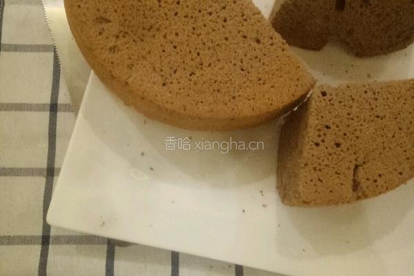 八寸可可戚风蛋糕的做法图解9