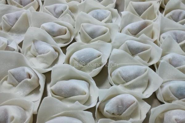 生煎虾仁肉末小馄饨的做法图解8