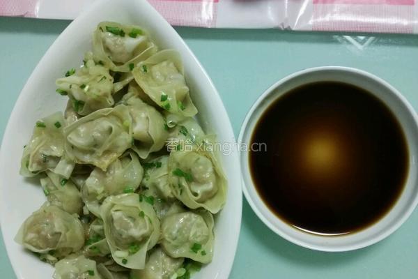 生煎虾仁肉末小馄饨的做法图解12