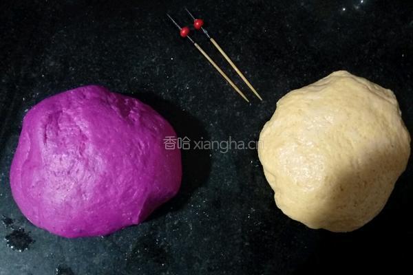 鞋子馒头的做法图解3